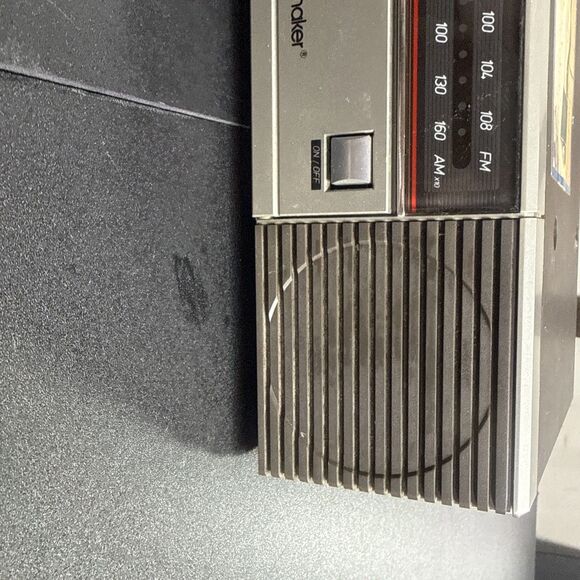 GE Stereo Spacemaker AM/FM Cassette Player Model #7-4269A VTG Tested RV Camper - Picture 3 of 13